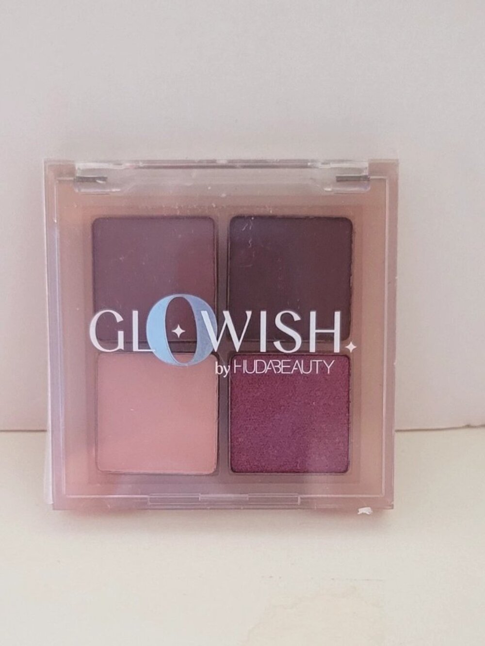 HUDA BEAUTY GloWish Micro Mini Natural Eyeshadow Palette ~ AMETHYST ~ .14 oz New